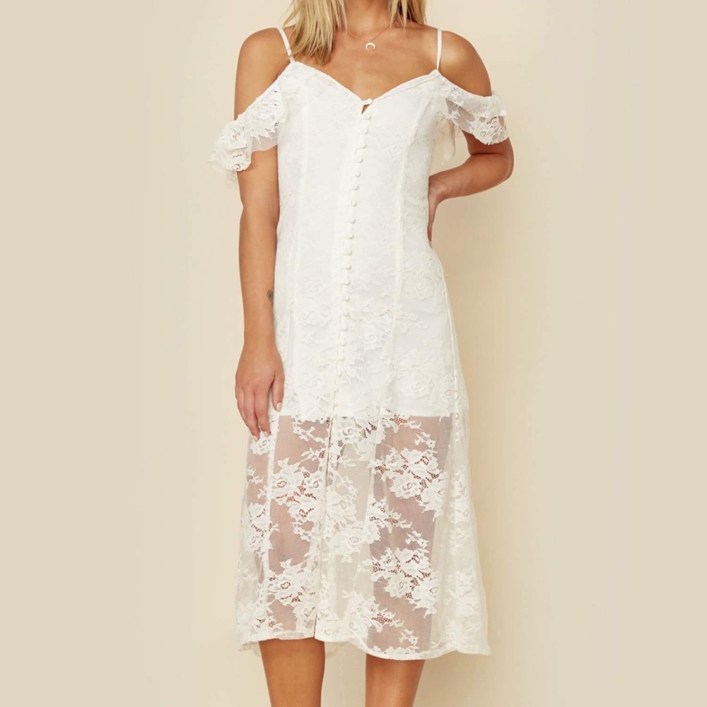 Planet Blue Majorelle White Oak Dress